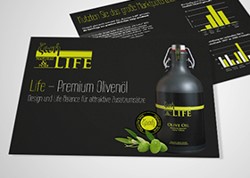 Life - Olivenöl Salesfolder